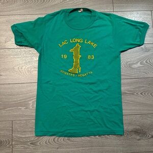 Vintage 1983 Long Lake Quebec Single Stitch Tee